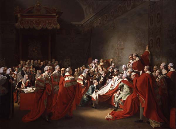 The death of the earl of chatham - Click Image to Close