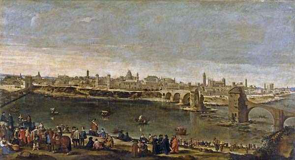 Vista de la ciudad de Zaragoza 1647 - Click Image to Close