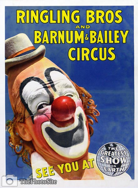 Ringling Bros. and Barnum & Bailey Circus Poster - Click Image to Close