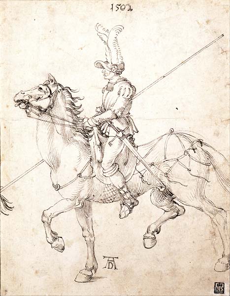 Lancer on Horseback - Click Image to Close
