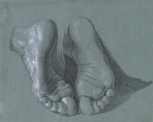 Study of Two Feet - Click Image to Close