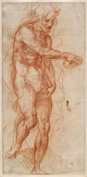 Study for St John the Baptist - Click Image to Close