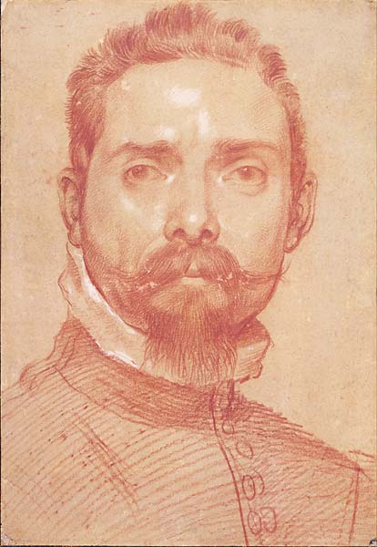 Male Portrait (The Lutenist Mascheroni), c. 1593 1594 - Click Image to Close