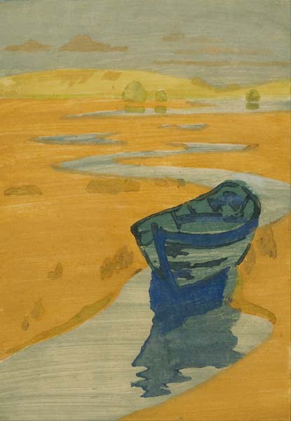 Arthur Wesley Dow The Derelict (The Lost Boat) - Click Image to Close