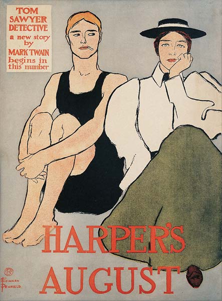Harper's August. Tom Sawyer Detective - Click Image to Close