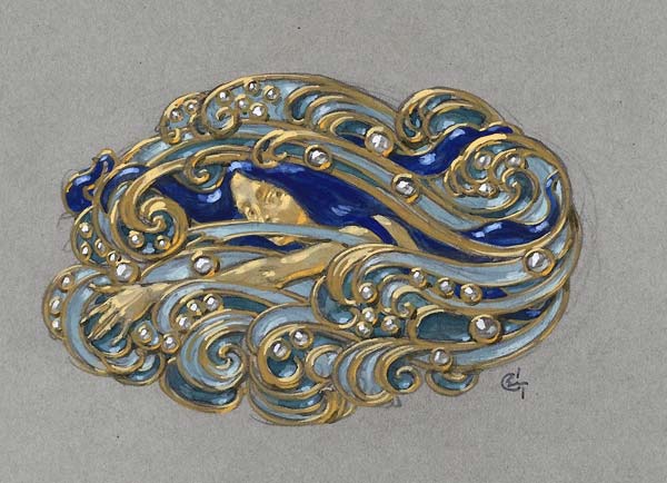 Design for a Brooch - Click Image to Close