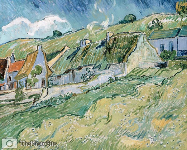 Cottages Vincent van Gogh - Click Image to Close