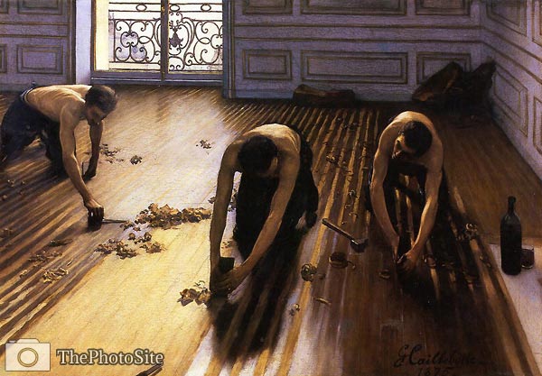 The Floor Scrapers aka The Floor Strippers Gustave Caillebotte - Click Image to Close