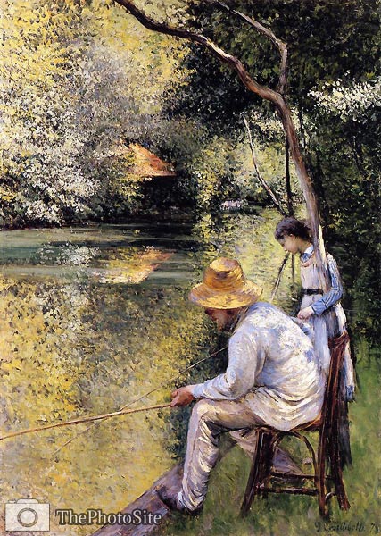 Fishing Gustave Caillebotte - Click Image to Close