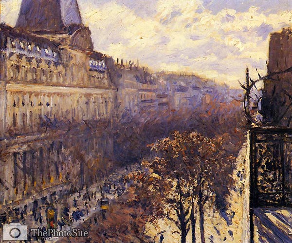 Boulevard des Italiens Gustave Caillebotte - Click Image to Close