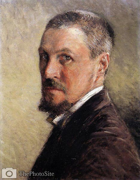 Self Portrait Gustave Caillebotte - Click Image to Close