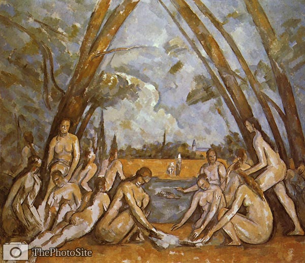 Bathing Paul Cezanne - Click Image to Close