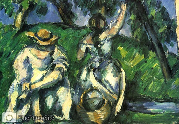 Fruit picker Paul Cezanne - Click Image to Close