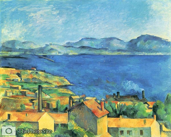 The bay of Marseille Paul Cezanne - Click Image to Close