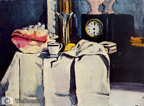 The black marble clock Paul Cezanne - Click Image to Close