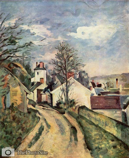 The house of Dr. Gachet Paul Cezanne - Click Image to Close