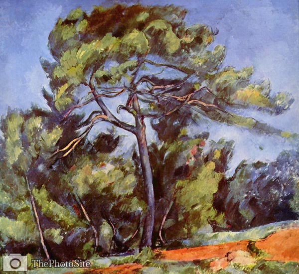 The large Pine Paul Cezanne - Click Image to Close