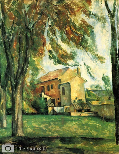 The pond of the Jas de Bouffan Paul Cezanne - Click Image to Close