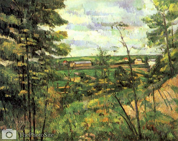 The valley of Oise Paul Cezanne - Click Image to Close