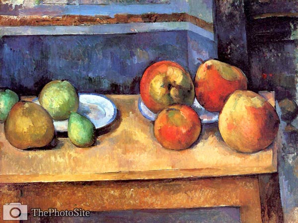 Still Life - Apples and Pears Paul Cezanne - Click Image to Close