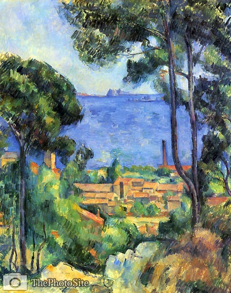 Le staque Paul Cezanne - Click Image to Close