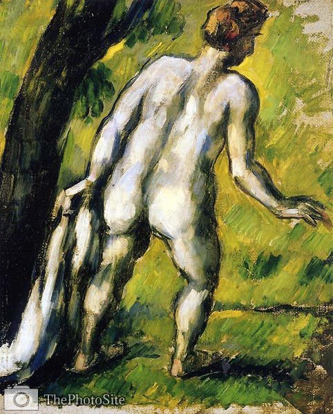 Bather from the Back Paul Cezanne - Click Image to Close