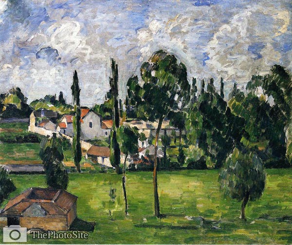 Landscape with a Canal Paul Cezanne - Click Image to Close