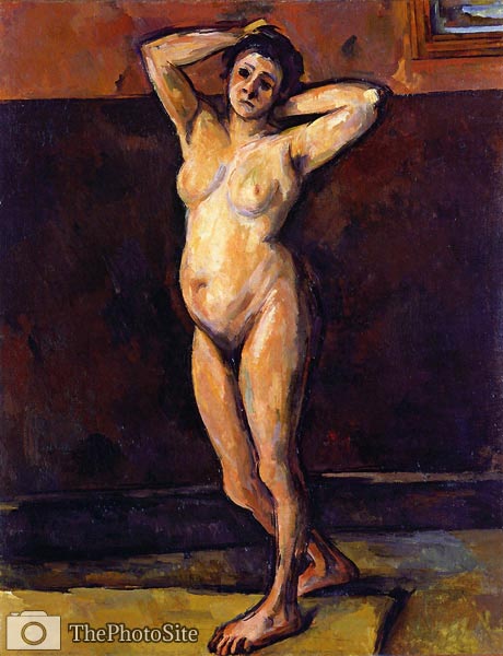 Nude Woman Standing Paul Cezanne - Click Image to Close