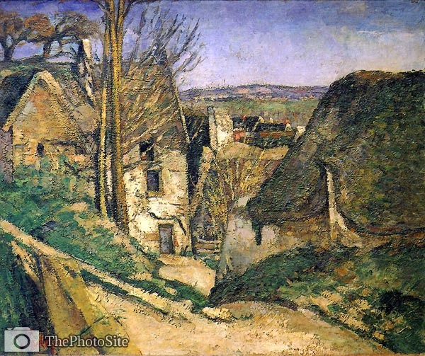 The house of a hanging man Paul Cezanne - Click Image to Close
