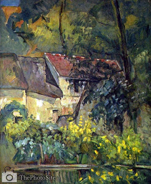 The house of Pere Lacroix Paul Cezanne - Click Image to Close