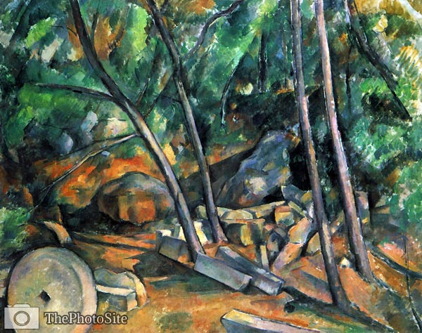 The millstone Paul Cezanne - Click Image to Close