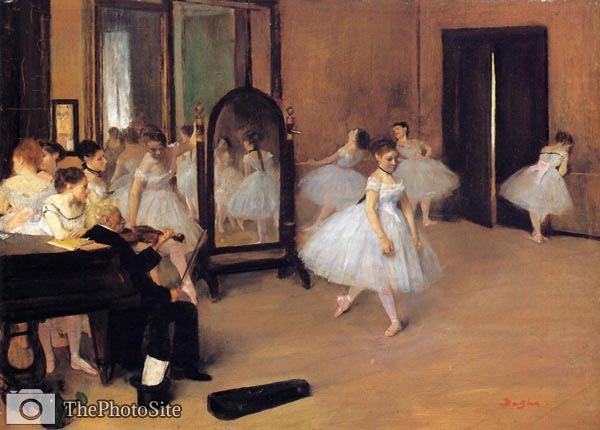 Dance Class Edgar Degas - Click Image to Close