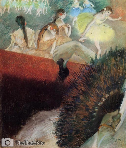 At the Ballet Edgar Degas - Click Image to Close