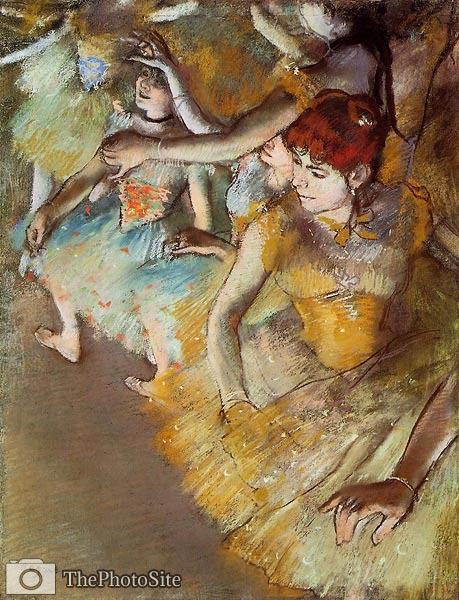 Ballet Dancers on the Stage Edgar Degas - Click Image to Close