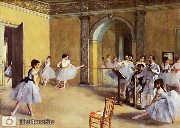 Dance Class at the Opera Edgar Degas - Click Image to Close