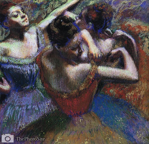 The dancers Edgar Degas - Click Image to Close