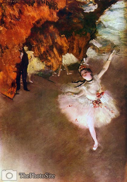 The Primaballerina Edgar Degas - Click Image to Close