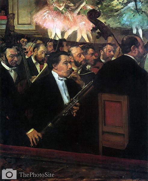 The Orchestra of the Opera Edgar Degas - Click Image to Close