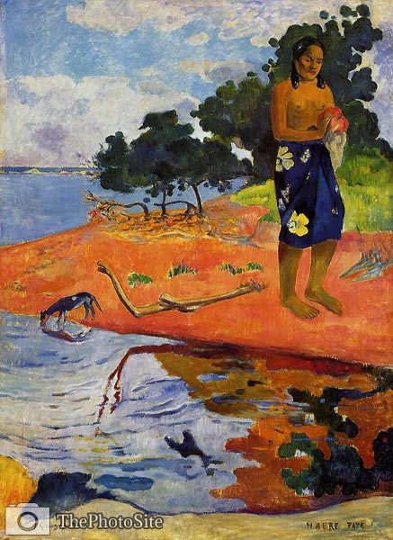 Paul Gauguin -- Haere Pape Paul Gauguin - Click Image to Close