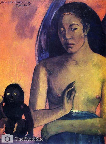 Savage Poems Paul Gauguin - Click Image to Close