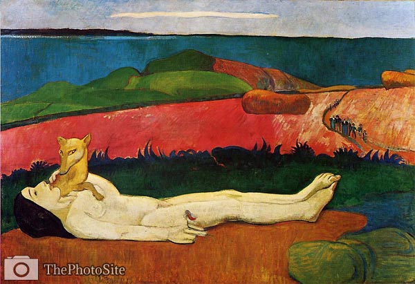 The Loss of Virginity aka The Awakening of Spring Paul Gauguin - Click Image to Close