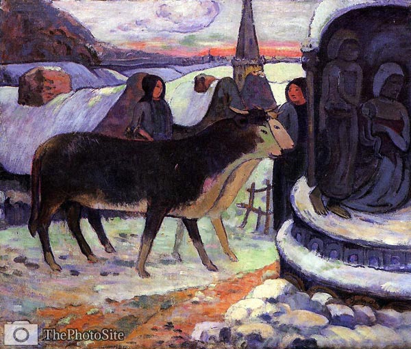 Christmas Night Paul Gauguin - Click Image to Close