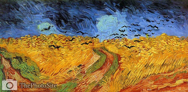 Wheat Field with Crows Vincent Van Gogh - Click Image to Close