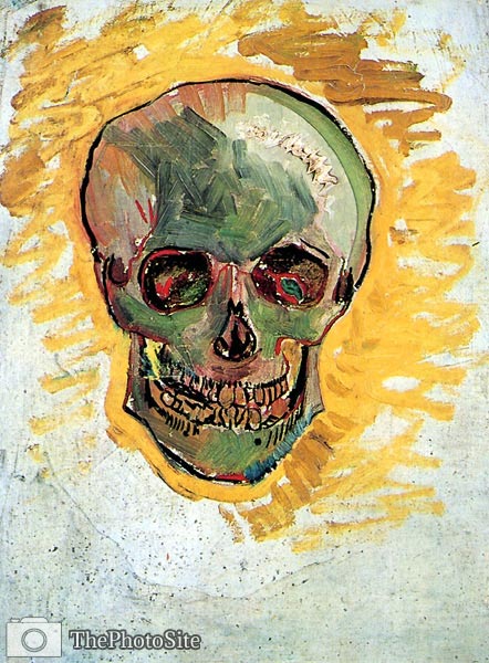 Skull 1887 Van Gogh - Click Image to Close