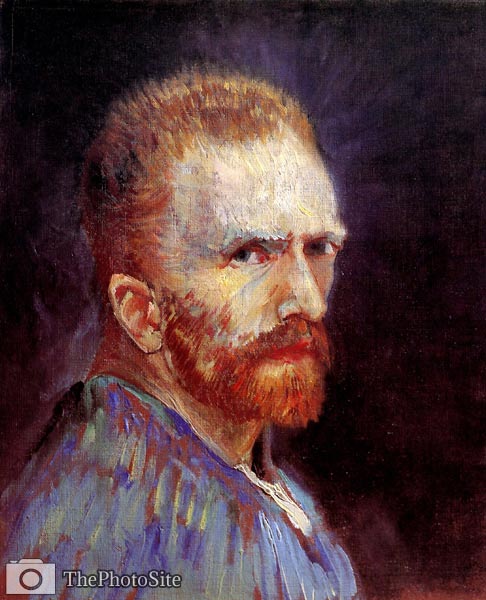 Self-Portrait 1887 Vincent Van Gogh - Click Image to Close