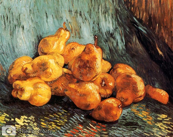 Still Life with Pears 1887 Vincent Van Gogh - Click Image to Close