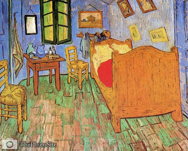 The Bedroom 1889 Vincent Van Gogh - Click Image to Close