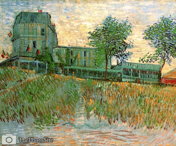 The Restaurant de la Sirene at Asnieres 1887 Vincent Van Gogh - Click Image to Close
