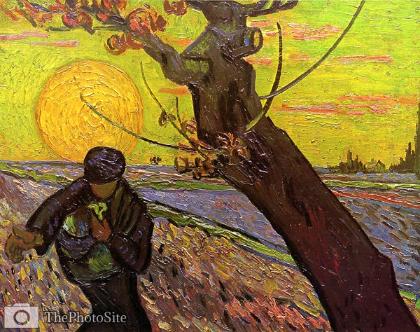The Sower 1888 Van Gogh - Click Image to Close