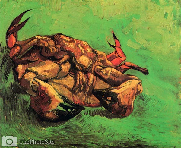 Crab on Its Back 1889 Van Gogh - Click Image to Close